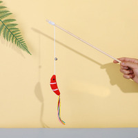 Jouet pour chat en peluche en forme d'animal mignon avec poteau en bois, série de jouets pour chat avec gland et herbe à chat intégrée