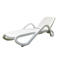 Tumbonas de Lujo para Piscina y Playa, Muebles de Exterior para Patio, Sillas Reclinables para Piscina