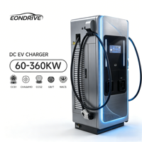 Station de recharge DC pour véhicules électriques EONDRIVE, CCS2 GBT OCPP1.6, 60-360 kW, IP54, 400 V, neuve, pour hôtels et parkings
