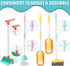Prix usine 14 pièces ensemble <span class=keywords><strong>de</strong></span> nettoyage semblant jouer <span class=keywords><strong>jouet</strong></span> enfant en bas âge ensemble <span class=keywords><strong>de</strong></span> nettoyage comprend balai maison outil <span class=keywords><strong>de</strong></span> nettoyage jouets <span class=keywords><strong>Kit</strong></span> <span class=keywords><strong>de</strong></span> ménage - Product Image 4