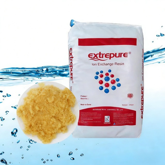 Extrepure EC008 Industrial - grade Cation Exchange Resin for 25L Water Softening Ion Exchange