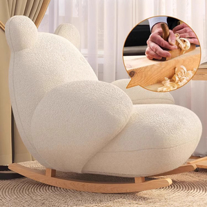 XTSFY-07 kursi Sofa santai mewah kelas atas kulit sintetis hitam krem desain Modern kegunaan apartemen & Hotel - Product Image 2