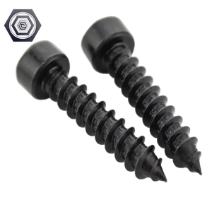 Cabeza de pecho sin moleteado, tornillos de cola puntiagudos autorroscantes, Tonilos hexagonales, Stock para muebles, altavoces, sistema de medición métrica - Product Image 2