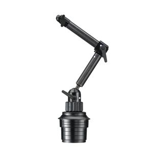 Support tablette pour voiture en fibre de carbone, réglable à 360°, pour iPad, téléphone et caméra, idéal pour Uber et taxis - Product Image 1