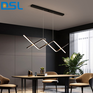Lámpara Colgante de Diseño Nórdico Económico para Restaurante, Estilo Simple, Moderno y Minimalista, Diseño Creativo para Comedor, Lámpara de Araña Larga - Product Image 1