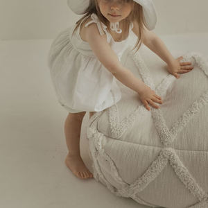 All'ingrosso abiti bianchi personalizzati <span class=keywords><strong>per</strong></span> ragazze nuovi piccoli vestiti Casual da bambina in <span class=keywords><strong>cotone</strong></span> estivi in Chiffon - Product Image 4