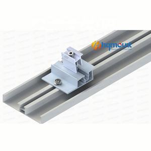Quick Installation <strong>Wind</strong> <strong>Deflector</strong> for Solar Flat <strong>Roof</strong> Non-Penetrating PV <strong>Rack</strong> Ballasted Mounting System for Solar Mounting - Product Image 2
