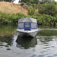 Bateau à moteur sportif en aluminium à grande vitesse Kinlife 2025 avec moteur à essence intégré, état neuf, à vendre