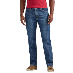 กางเกงยีนส์เดนิมยืดผู้ชายสไตล์ฮิปฮอปวินเทจแบบมีซิป ผู้ผลิตโดยตรง สตรีทแวร์ทรงบอยเฟรนด์แบบ 3 มิติ - Product Image 4