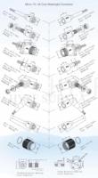 Conector de alimentación subacuático Micro Wet-Mate de 10 pines HYSF SUBSEA MCBH10M MCIL10F 5A, conector macho de panel y cable hembra en línea para PCB