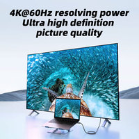 3.2 20-Gbit/s-Übertragungs rate mit vollem Funktions umfang 4K 60-Hz-HD-Bildschirmspiegelkabel Schnell ladung PD100W Großhandels daten übertragungs kabel