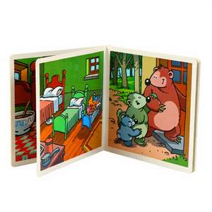 Servicio de Impresión de Libros Infantiles Personalizados, Creación de Libros de Cartón a Todo Color, Impresión de Libros de Cuentos con Ilustraciones de Dibujos Animados - Product Image 1