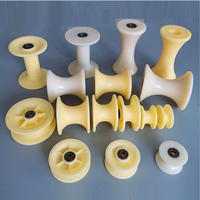 Rouleau de plateau de poulie de tambour de câble Rouleau de poulie de roue de guidage de câble Poulie en plastique de câble poulies rouleau de piste silencieux