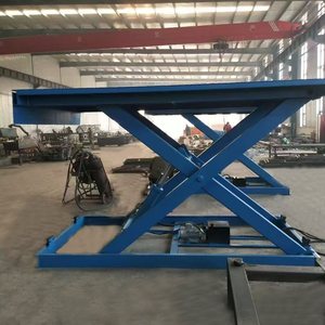 Disesuaikan 1T 2T 5T 6T 3m 4m kecil hidrolik kargo lantai gunting Lift Table baru 380v kondisi untuk industri ritel - Product Image 2