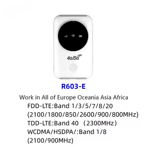 Router WiFi Portátil 4G LTE MiFi R603 al por Mayor con Ranura para Tarjeta SIM, Hotspot WiFi Móvil de Bolsillo de 3200mAh para Hogar, Oficina y <span class=keywords><strong>Viajes</strong></span> - Product Image 6