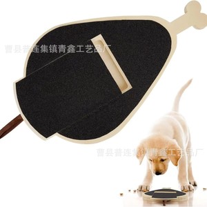 Solid Wood Bone Shaped Dog Nail <b>File</b> With Pull Out <b>Box</b> Handheld Pet Grooming Tool For Dogs Non Slip Wear Resistant Scratching - Product Image 5