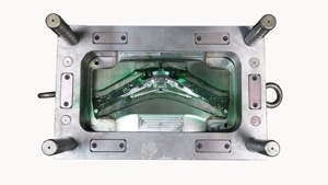 Tùy chỉnh lớn dịch chuyển xe máy Đèn khuôn PC trong suốt Chụp đèn khuôn PP vỏ phía sau khuôn ép nhựa - Product Image 5