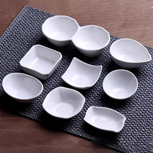 Vajilla de Porcelana Blanca de Lujo y Alta Calidad, Ecológica y Sostenible, Tazones para Servir Salsa de Fresa - Product Image 3