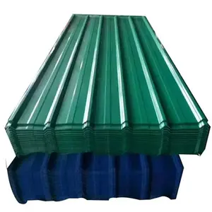 18 20 22 Gauge Corrugated Galvanized Zinc Roof Sheets Iron Metal Colour Coated Steel Roofing Sheet Tin Prices