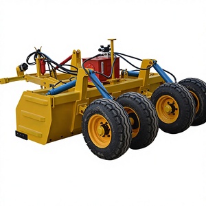 New Manufacturing Wholesale Tractor GPS Land Leveler <b>Machine</b> With Engine Automatic Self-leveling <b>Rotary</b> Level for Farm Use Land - Product Image 1