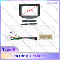 Radio Android Maisimei, Reproductor de DVD para Auto, Marco para Auto, Panel de Video para Auto JAC REFINE M5 2009-2013, Moldura de Panel, Cableado de Alimentación