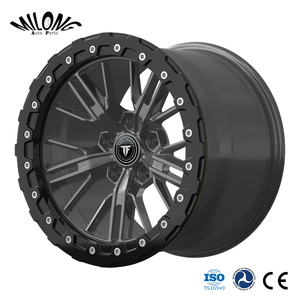 Jantes de camion tout-terrain 17x8.5 18 X <span class=keywords><strong>9</strong></span> Beadlock en alliage forgé pour Jeep Wrangler pour Ford F-150 Raptor pour GMC Sierra - Product Image 1
