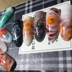 Qian Shen-esmalte de gel para uñas, laca de Gel nail art en 3d de secado rápido