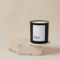 Boîte et pot de bougie en verre transparent de luxe bougies parfumées avec mon propre logo boîte d'emballage cylindre boîte cadeau