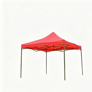 Carpa Plegable para Acampar al Aire Libre de 3x3m, Estructura de Acero Verde, Fácil de Instalar, Toldo Portátil para Jardín, Patio y Familia - Product Image 1