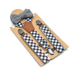 Red Green <strong>Black</strong> Plaid Baby Kids <strong>Suspenders</strong> <strong>Bow</strong> <strong>Ties</strong> <strong>Set</strong> for Boys Girls Party Wedding <strong>Ties</strong> Christmas Braces Strap - Product Image 4