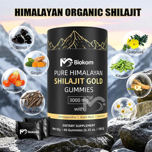 Gummies De Shilajit De L'Himalaya Gummies De Shilajit <span class=keywords><strong>Himalayen</strong></span> avec Ashwagandha, Gingembre, Muesli Noir Gokshura, Kaunch & Ginseng - Product Image 3