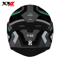 Casques de moto XXP HELMETS TITAN Casque intégral modulaire toutes saisons ventilé pour la course et le tourisme Fermeture à dégagement rapide