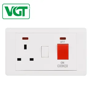 VGT Factory Direct Q875 45A, toma de pared impermeable