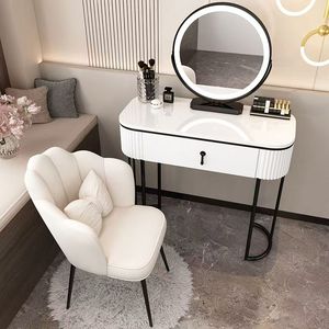 Nouvelle coiffeuse de chambre à coucher au style moderne et épuré, idéale pour les petits appartements - Product Image 5