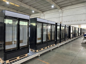 Congelador vertical comercial Frigos Freezer Ice Cream Display Congelador <span class=keywords><strong>de</strong></span> congelación rápida para tienda <span class=keywords><strong>de</strong></span> comestibles - Product Image 6