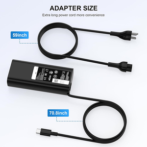 Stable 130W <b>USB</b>-C Charger For Dell High End Laptop, Prevent Crash And Shutdown Under Heavy Load Operation - Product Image 4
