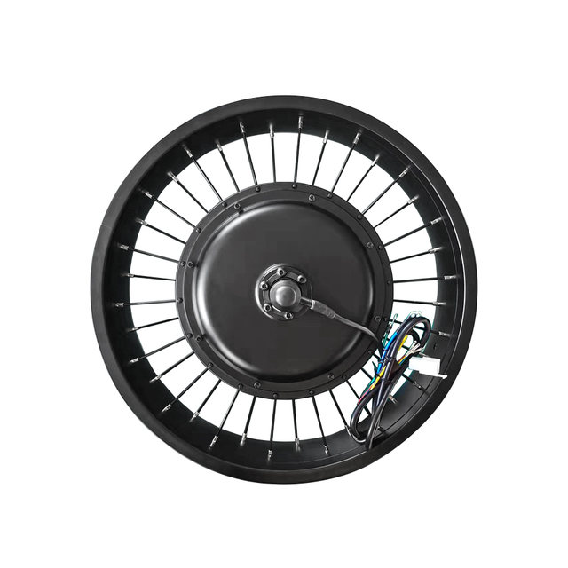 20Inch 3000w 5000w 100km/h High Speed Hub Motor with 20*4.0 Fat Tire Hub Motor for Electric Motorcycle