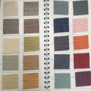 <span class=keywords><strong>Tissus</strong></span> de rideau en lin vintage, fausse Texture, pour salon classique, prêt à poser, vente en gros, de chine, 2020 - Product Image 2