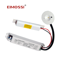 Projecteur d'urgence encastré au plafond 3W LED Lumière d'urgence vers le bas avec batterie de secours
