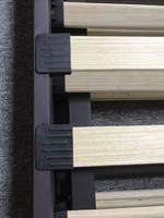 Multifunktionales Konvertierbares Minimalistisches Ausziehbares Schmiedeeisen-Sofabettgestell mit Technischen Holzlatten für Apartment, Schlafzimmer, Wohnzimmer und Hotel