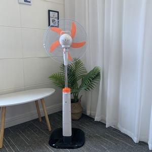 Solarbetriebener Ventilator, wiederaufladbarer <span class=keywords><strong>Binatone</strong></span> Standventilator, geräuscharm, tragbarer Solar-Standventilator mit Fernbedienung - Product Image 5