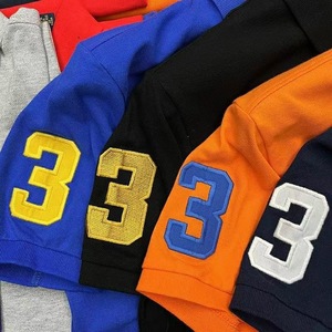<span class=keywords><strong>Polo</strong></span> da Uomo di Alta Qualità 100% Cotone con Logo Ricamato Personalizzato <span class=keywords><strong>Polo</strong></span> Casual di Marca City Tops da Casa - Product Image 4