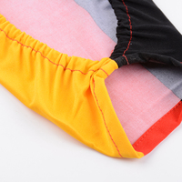 Housse de capot/retroviseur de voiture en polyester imperméable avec motif fanion