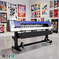 Imprimante éco-solvant rouleau à rouleau 1,8 m (6 pi) pour vinyle, bâche souple, autocollant de voiture, publicité extérieure