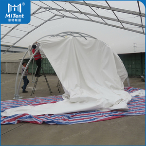Chinesisches neuestes Design <span class=keywords><strong>6m</strong></span> <span class=keywords><strong>Square</strong></span> Dome Party zelt mit PVC-Seitenwänden zum Verkauf