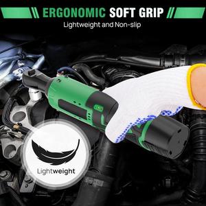 <b>Battery</b> Powered 12V Ratchet Wrench Impact DIY Grade 45Nm Torque for Car Local US Warehouse CW-12A Cordless Ratchet Wrench CW-12A - Product Image 3