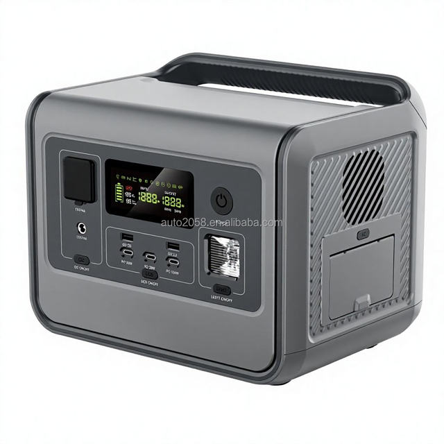 512Wh 800W Portable Power Station LiFePO4 Solar Generator USB-C PD 110V 220V