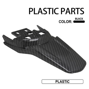 Guardabarros Trasero con Patrón de Fibra de Carbono para Moto Eléctrica de Cross Sur-Ron Light Bee X S / X160 / X260, Accesorios y Piezas al por Mayor - Product Image 3