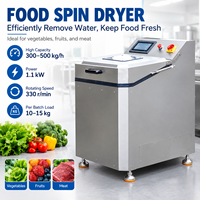 Séchoir industriel pour légumes 1,1 kW, machine de séchage de légumes et fruits pour usine de transformation alimentaire