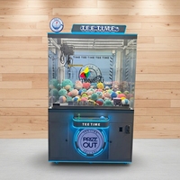 Grande machine à griffes espagnole pour attrape-jouets et cadeaux, machine de jeu de distribution à griffes pour 1 joueur